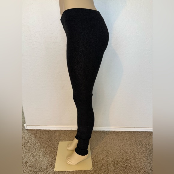 Free People Intimately Black Ribbed Leggings - Picture 4 of 14